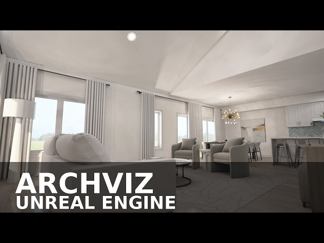Unreal Engine 5 ArchViz | Real-Time Modern Interior Visualization