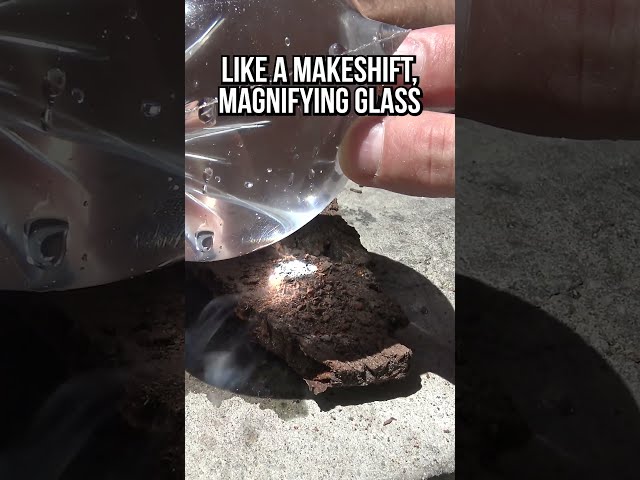 Start FIRE with WATER #shorts