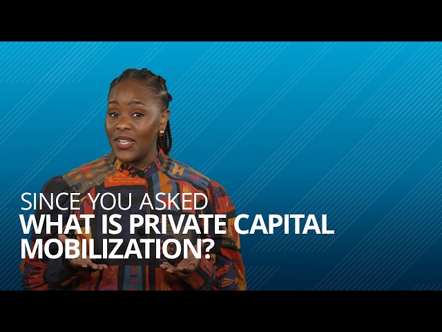 What Is Private Capital Mobilization? | Since You Asked
