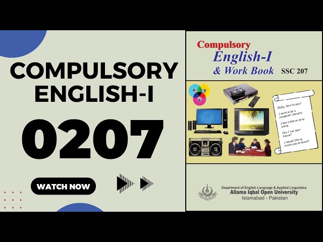 AIOU Guess Paper 2026 II Code 207 Past Papers II 207 Code Important Questions