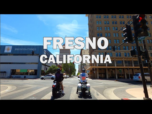 Fresno, Californa - Driving Tour 4K