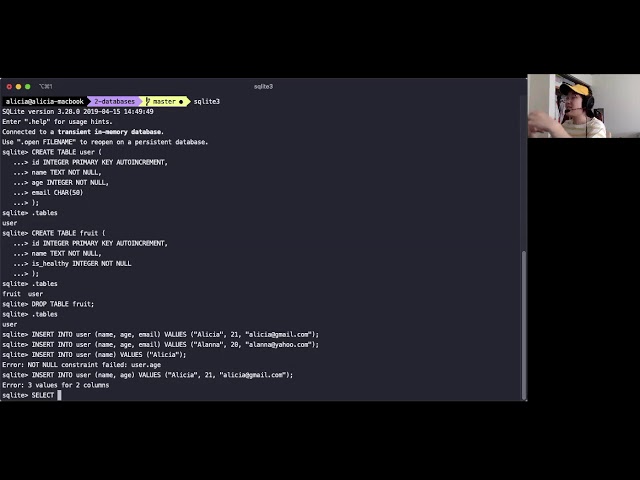 Intro to Backend Development: Demo 2 - Databases