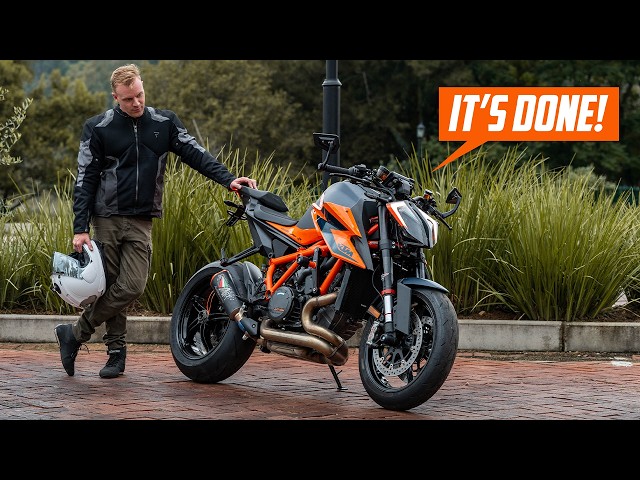 Rebuilding & Riding My Destroyed KTM 1290 Super Duke