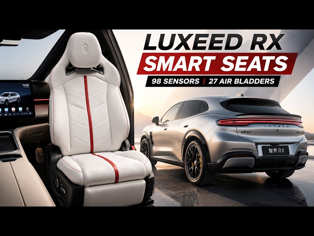 New Huawei Luxeed RX Interior Revealed With 98 Seat Sensors