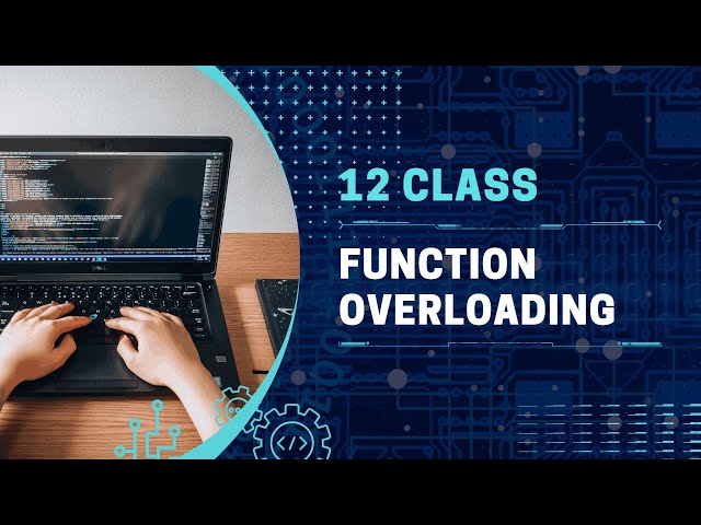 Function Overloading| FBISE Book | 12 Class Computer Science | Code X.