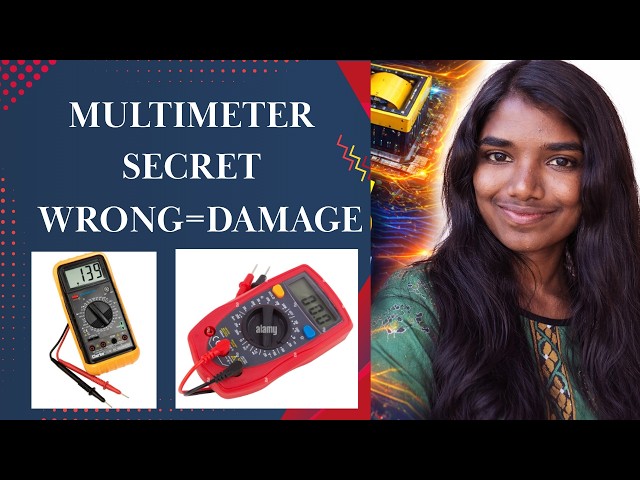 How to use Multimeter | Tamil Beginner Friendly 