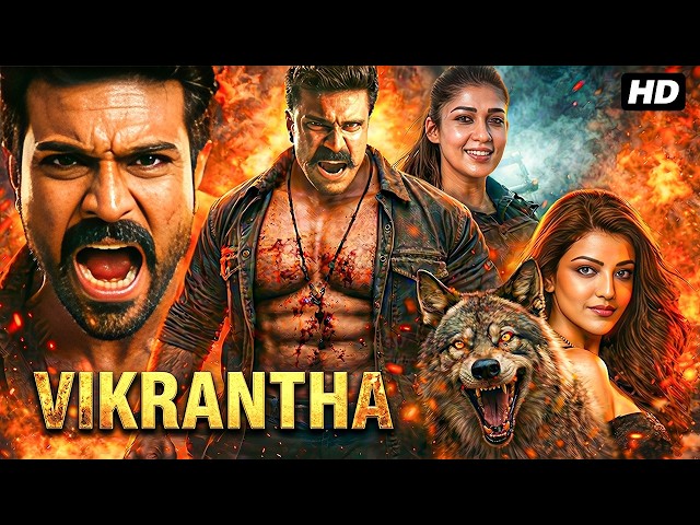 Vikrantha | Ram Charan Mass Action Movie | Kajal Aggarwal | New South Blockbuster |Hindi Dubbed