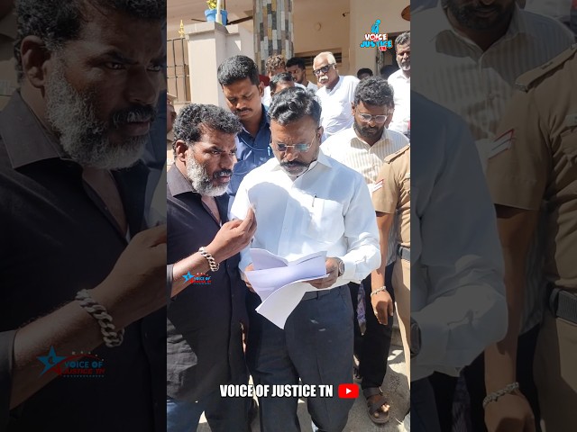 The Revolutionary Tamilan with the People💙❤️ #thiruma #vck #vcknews #vckparty #thirumavalavan #th...