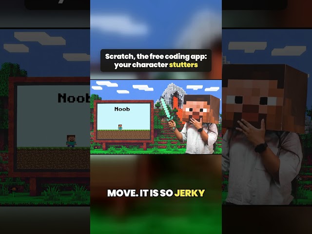 Why your Scratch character moves so jerky