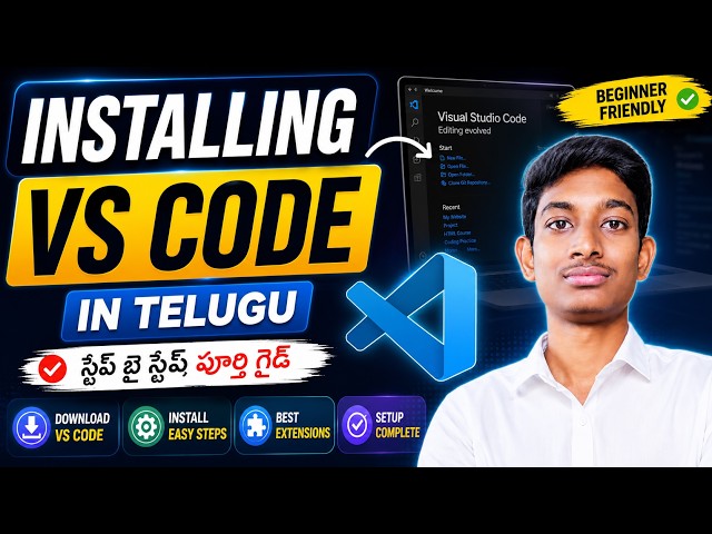 How to Install VS Code | Visual Studio Code Installation Step by Step for Beginners 🔥