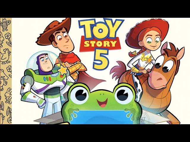 Disney Pixar Toy Story 5  |  Little Golden Book - Read Aloud | Fun Kids Storytime
