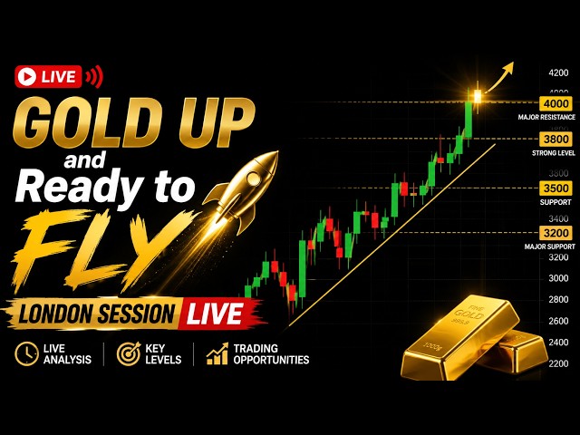🔴 Live XauUsd Analysis | Gold Ready to Fly | UK Session Market Analysis | Gold Bullish Again