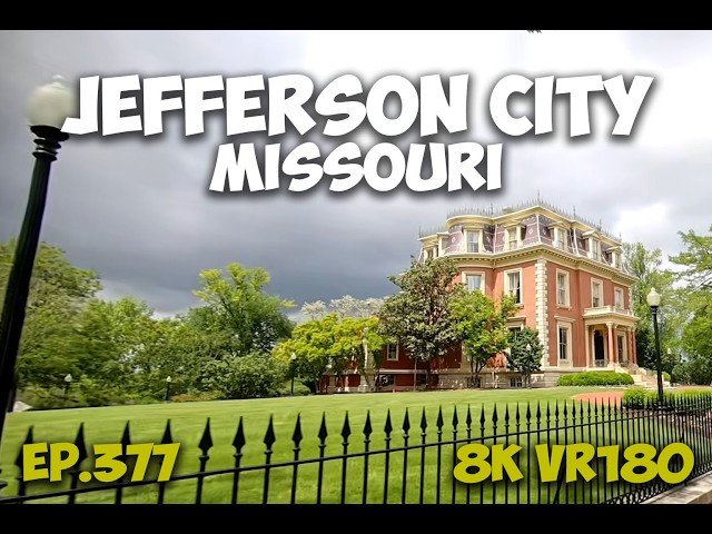 Ep.377 Jefferson City Missouri - Missouri Governors Mansion History And Design 8K VR180 3D Travel