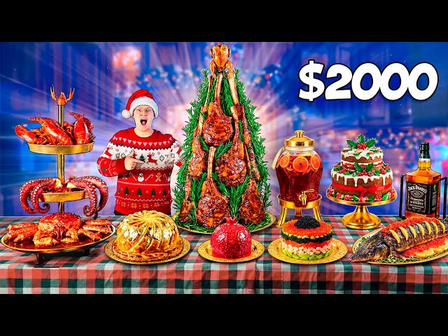 La cena de Navidad más cara de la historia: ¡¡¡$2000!!!