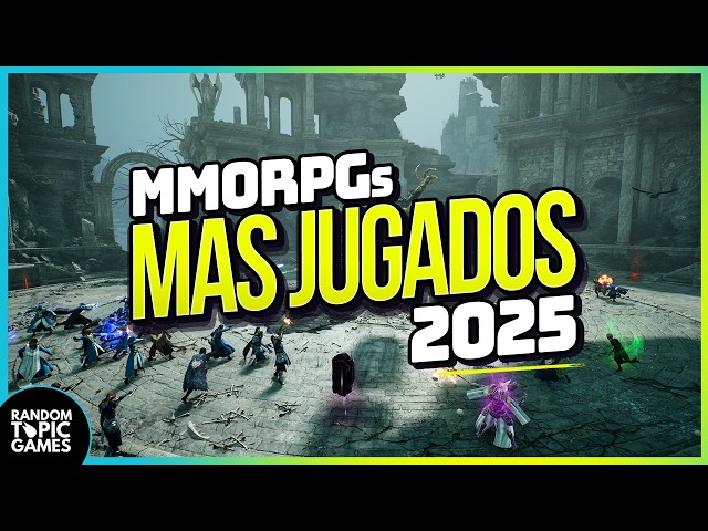 TOP 10 #MMORPG MÁS JUGADOS en 2025 | Ranking Definitivo