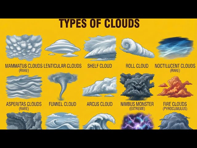 Cloud Classification | High, Middle, Low Clouds Explained