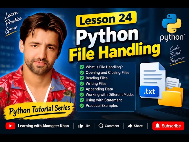 Lesson 25: Python File Handling