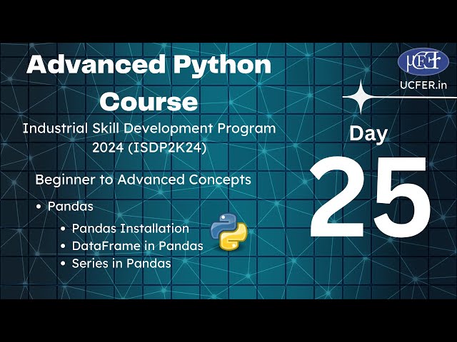 Advance Python Free Course Day 25 Video