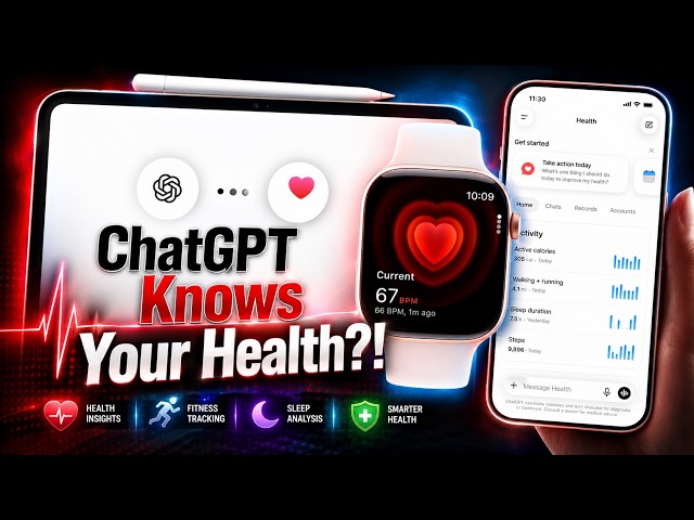 ChatGPT Just Changed Healthcare Forever! Apple Health Integration Explained