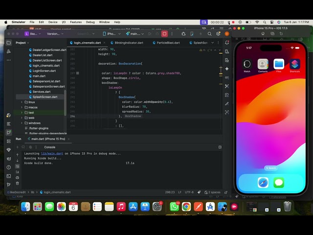 Modern Splash & Login Screen for Mobile Apps | UI/UX Demo 🔥