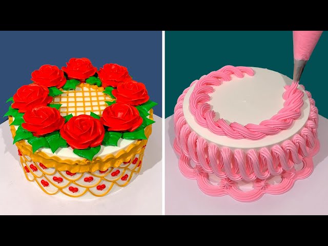 Most Satisfying Cake Decorating Compilation | Perfect Cake Decorating Tutorials