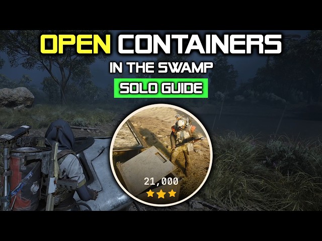 21k+ Solo Open Containers in the Swamp Trials Guide in ARC Raiders