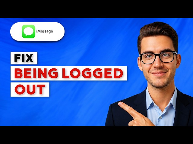How to Fix Being Logged Out of iMessage [2026 Full Guide]