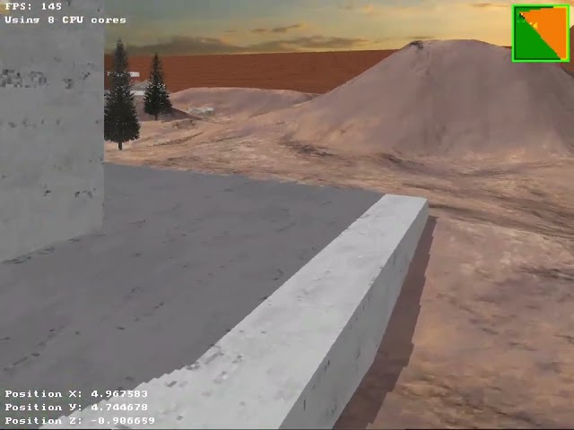 RayCaster demo #25 - Most advanced raycasting - Software render - Final demo