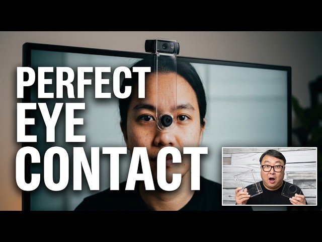 How To Mount Webcam To The Center Of The Monitor Screen