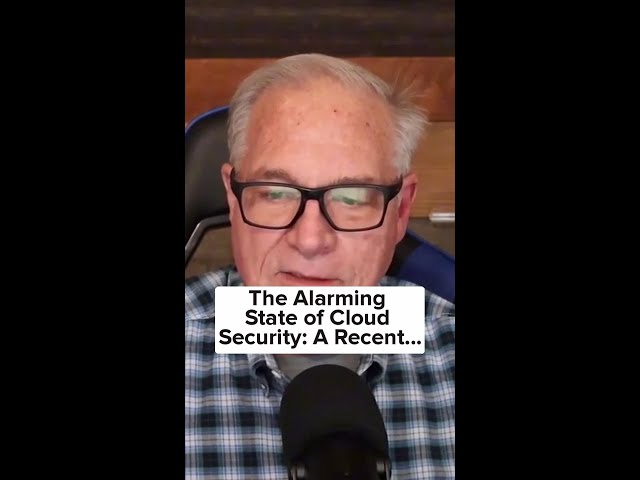 The Alarming State of Cloud Security