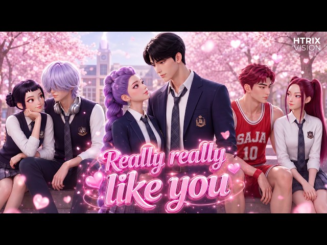 "Really Like You" - HUNTRIX | KPop Demon Hunters | Animated Lyric Video