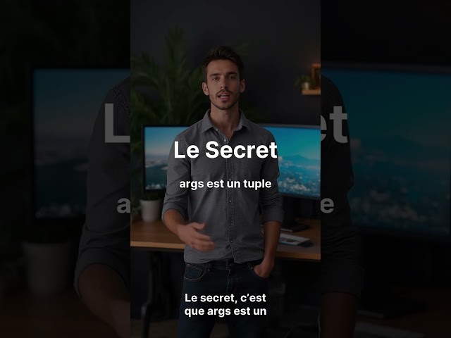 Le secret méconnu du *args en Python que tu dois maîtriser 😲 #astuce #python
