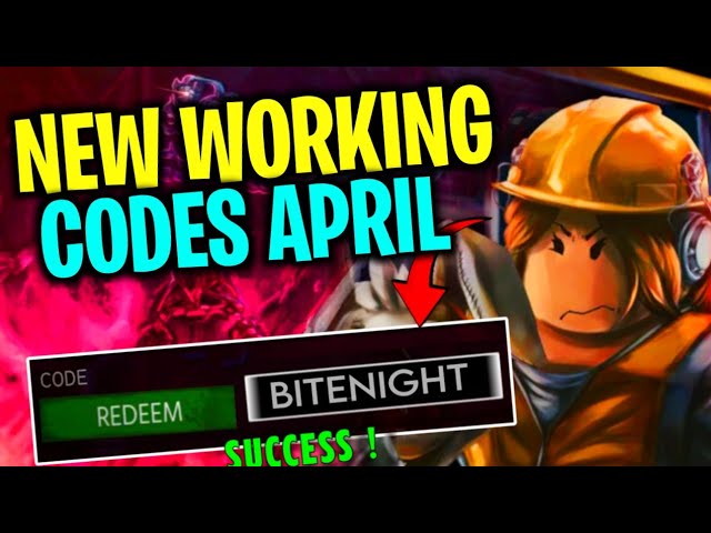 WORKING CODES FOR BITE THE NIGHT APRIL | NEW REDEEM CODES FOR BITE THE NIGHT | CODES BITE THE NIGHT 