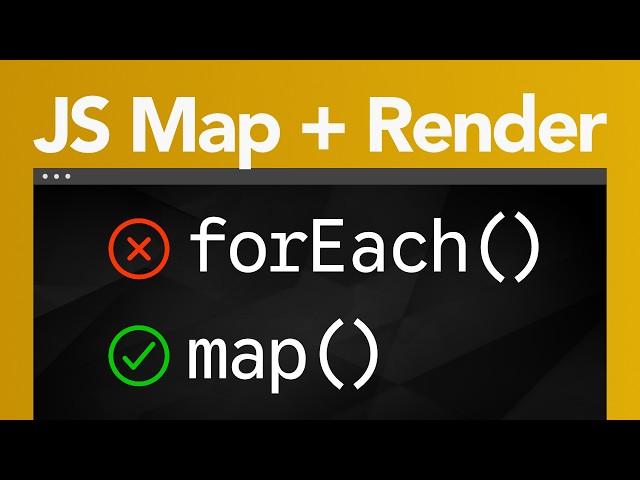 Render DOM Nodes with .map() | Practicing JavaScript