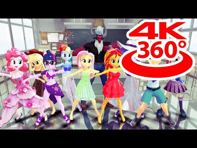 VR 360 4K EQG Dance Group