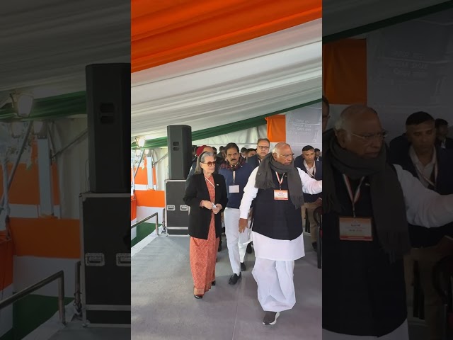 Sonia Gandhi Ji | Kharge Ji | VOTE CHOR GADDI CHHOD | Ramlila Maidan