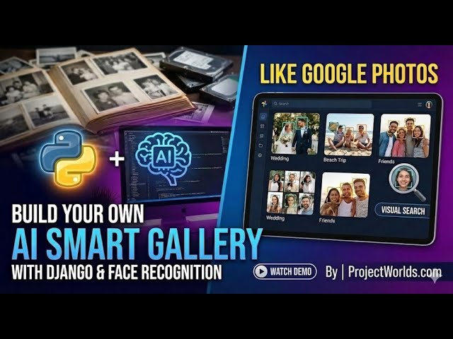Building an AI-Powered Smart Gallery with Django & Face Recognition (Like Google Photos)
