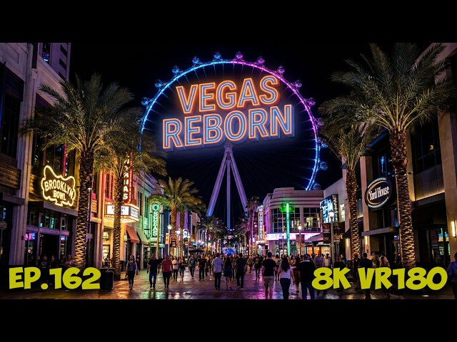 Ep.162 The LINQ Las Vegas: From Imperial Palace to Modern Evolution & History 8K VR180 3D