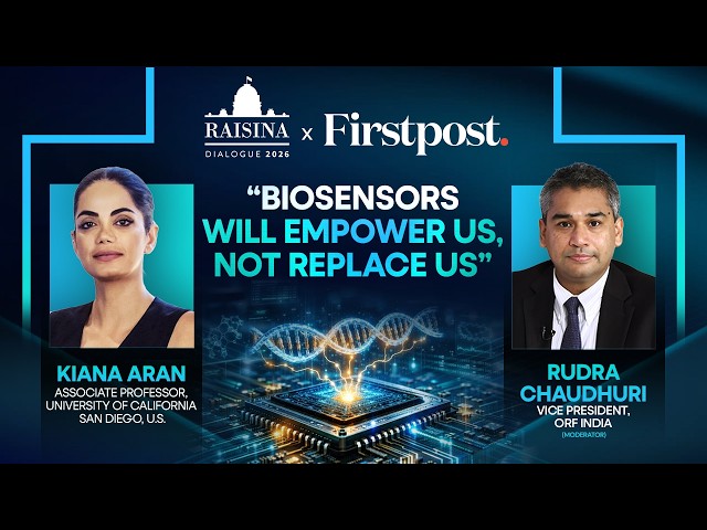 Bioengineering Professor Kiana Aran On Biosensors, Semiconductor Tech | Raisina 2026 | N18G