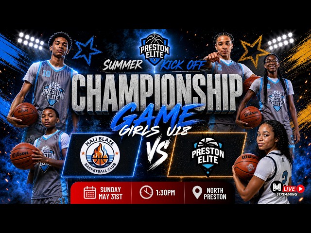 U18 Girls Preston Elite vs HaliBlaze - Preston Elite Summer Kickoff Sunday May 31st North Preston