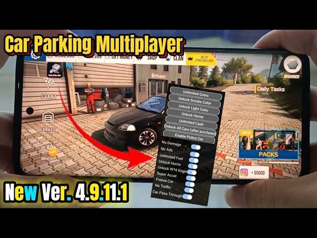 Car Parking Multiplayer v4.9.11.1 MOD APK | Mod Menu Unlimited Moeny | Latest Update 2026