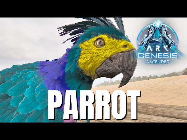How To Tame A Parrot In ARK: Survival Ascended 🦜 + ALL Abilities Explained | Genesis Guide
