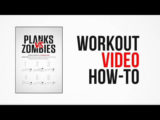 Planks VS Zombies Workout [ FULL ] by #DAREBEE