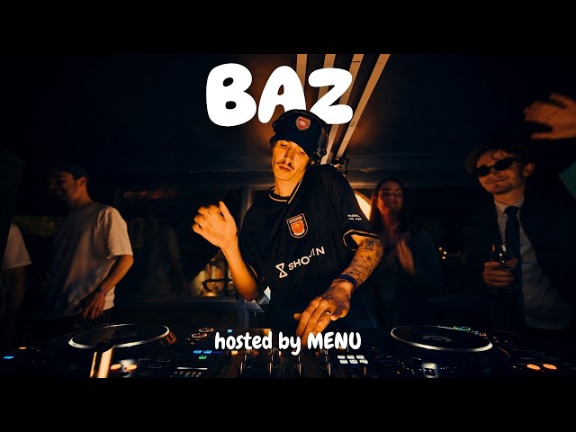 GUESTMIX | Baz DJ Set Boat Cruise in Paris | MENU