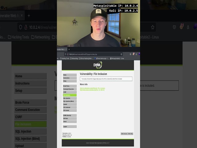 Learn to Hack Day 22: Local File Inclusion (LFI) #cybersecurity #hacker #tutorial #tips #hack