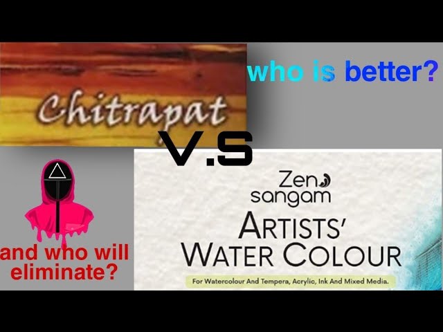 which paper is better?| Painting on chitrapat| #chitrapat #paintingonchitrapat #watercolor