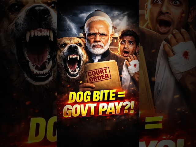 Stray Dog Bite-Sarkar Paisa Degi ?