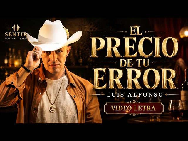El Precio De Tu Error, Luis Alfonso | Video Letra - Sentir Música Popular