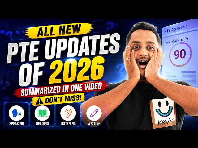 🚨 PTE Changed Forever! All 2026 Updates Explained!