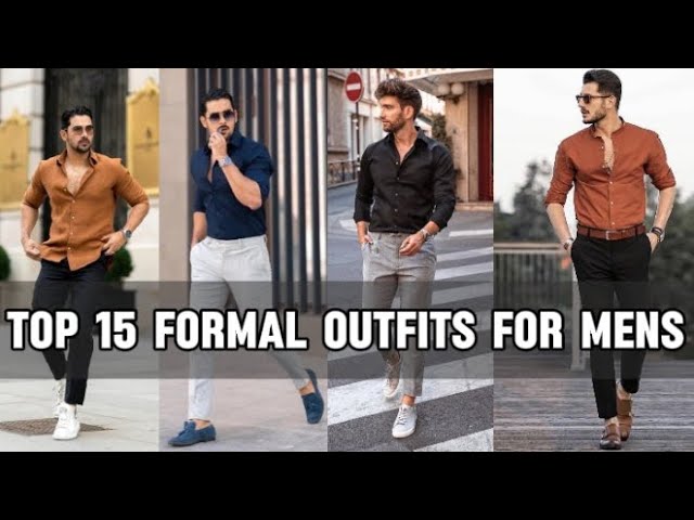 Top 15 FoRmAl OuTfItS FoR MeNs